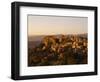 The Hill Top Village of Saignon at Sunset, Provence, France, Europe-Mark Chivers-Framed Photographic Print