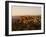 The Hill Top Village of Saignon at Sunset, Provence, France, Europe-Mark Chivers-Framed Photographic Print