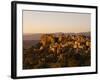 The Hill Top Village of Saignon at Sunset, Provence, France, Europe-Mark Chivers-Framed Photographic Print