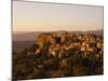 The Hill Top Village of Saignon at Sunset, Provence, France, Europe-Mark Chivers-Mounted Photographic Print