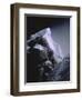 The Hillary Step at Dusk, Nepal-Michael Brown-Framed Photographic Print