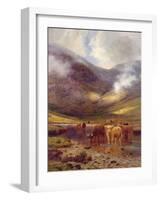 The Hills of Ardgell-Louis Bosworth Hurt-Framed Giclee Print