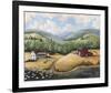 The Hills of Home-Barbara Jeffords-Framed Art Print