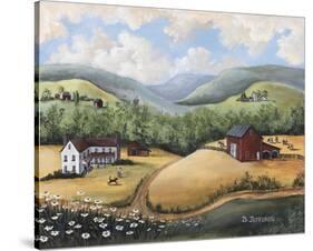 The Hills of Home-Barbara Jeffords-Stretched Canvas