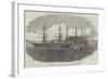 The Himalaya Steam-Ship in Plymouth Sound, with Troops for the War-null-Framed Giclee Print