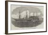 The Himalaya Steam-Ship in Plymouth Sound, with Troops for the War-null-Framed Giclee Print