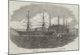 The Himalaya Steam-Ship in Plymouth Sound, with Troops for the War-null-Mounted Giclee Print