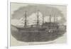 The Himalaya Steam-Ship in Plymouth Sound, with Troops for the War-null-Framed Giclee Print