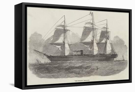 The Himalaya Steam-Ship-Edwin Weedon-Framed Stretched Canvas