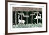 The Hind in the Wood, c.1900-Walter Crane-Framed Art Print