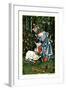 The Hind in the Wood, In the Forest, c.1900-Walter Crane-Framed Art Print