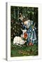 The Hind in the Wood, In the Forest, c.1900-Walter Crane-Stretched Canvas