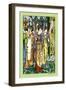 The Hind in the Wood, The Baby, c.1900-Walter Crane-Framed Art Print