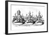 The Hindu Trinity, C1800-null-Framed Giclee Print