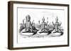 The Hindu Trinity, C1800-null-Framed Giclee Print