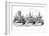 The Hindu Trinity, C1800-null-Framed Giclee Print