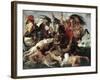 The Hippo Hunt-Peter Paul Rubens-Framed Giclee Print