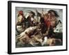 The Hippo Hunt-Peter Paul Rubens-Framed Giclee Print