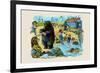 The Hippo's Costume Was Too Small by Half-null-Framed Premium Giclee Print