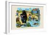 The Hippo's Costume Was Too Small by Half-null-Framed Premium Giclee Print