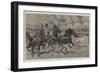 The Hippodrome at Olympia, the National Agricultural Hall, Kensington, the Chariot-Race-null-Framed Giclee Print