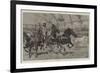 The Hippodrome at Olympia, the National Agricultural Hall, Kensington, the Chariot-Race-null-Framed Giclee Print