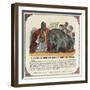 The Hippopotamus Now Exhibiting in the Gardens of the Zoological Society Print-null-Framed Premium Giclee Print