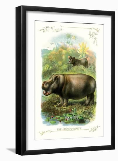 The Hippopotamus-null-Framed Art Print