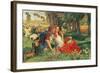 The Hireling Shepherd, 1851-William Holman Hunt-Framed Giclee Print