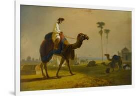 The Hirkarrah Camel (A Scene in the East Indies), 1832-William Daniell-Framed Giclee Print