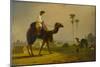 The Hirkarrah Camel (A Scene in the East Indies), 1832-William Daniell-Mounted Giclee Print