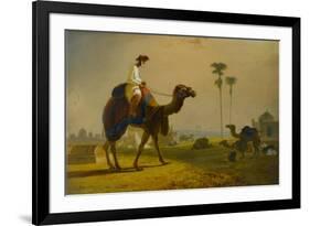 The Hirkarrah Camel (A Scene in the East Indies), 1832-William Daniell-Framed Giclee Print