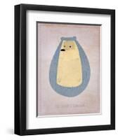 The Hirsute Hedgehog-John Golden-Framed Giclee Print