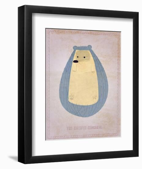 The Hirsute Hedgehog-John Golden-Framed Giclee Print