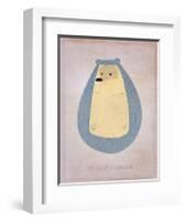 The Hirsute Hedgehog-John Golden-Framed Giclee Print