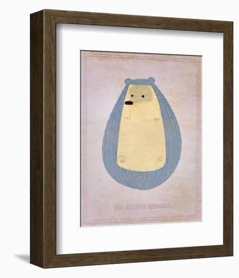 The Hirsute Hedgehog-John Golden-Framed Art Print