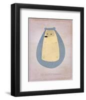 The Hirsute Hedgehog-John W^ Golden-Framed Art Print