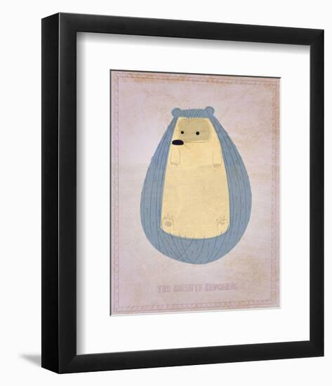 The Hirsute Hedgehog-John W^ Golden-Framed Art Print