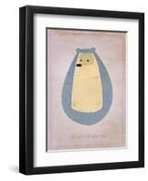 The Hirsute Hedgehog-John W Golden-Framed Premium Giclee Print
