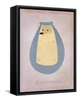 The Hirsute Hedgehog-John W Golden-Framed Stretched Canvas