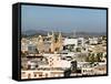 The Historic Center and Cathedral from Ice Box Hill (Cerro de la Neveria), Mazatlan, Mexico-Charles Sleicher-Framed Stretched Canvas