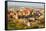 The Historic Center of Krakow with a Bird's-Eye View.-De Visu-Framed Stretched Canvas