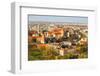 The Historic Center of Krakow with a Bird's-Eye View.-De Visu-Framed Photographic Print