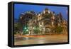 The Historic Driskell Hotel at Dusk, Austin, Texas, USA-Chuck Haney-Framed Stretched Canvas