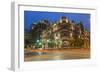 The Historic Driskell Hotel at Dusk, Austin, Texas, USA-Chuck Haney-Framed Photographic Print