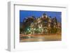 The Historic Driskell Hotel at Dusk, Austin, Texas, USA-Chuck Haney-Framed Photographic Print