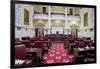 The historic House Chamber of Maryland State House and State Capitol, Annapolis, Maryland-null-Framed Photographic Print