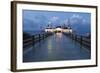 The Historic Pier in Ahlbeck on the Island of Usedom-Miles Ertman-Framed Photographic Print
