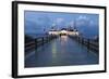 The Historic Pier in Ahlbeck on the Island of Usedom-Miles Ertman-Framed Photographic Print