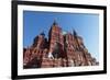 The Historical Museum on Red Square, UNESCO World Heritage Site, Moscow, Russia, Europe-Martin Child-Framed Photographic Print